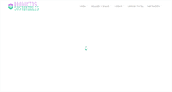 Desktop Screenshot of productossostenibles.com
